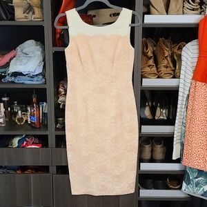 Antonio Melani pink lace dress, size 0